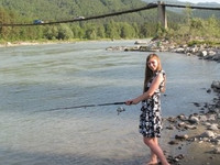 22 girls fishing