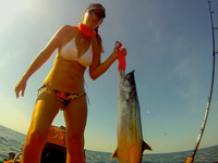 01 My First Kingfish Kayak Fishing Navarre Beach - Pensacola Florida