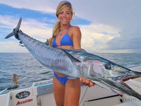 009 florida fishing girl catches two