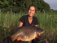 003 Claudia Darga Carp Fishing in Poland Karpfenangeln in Polen-min