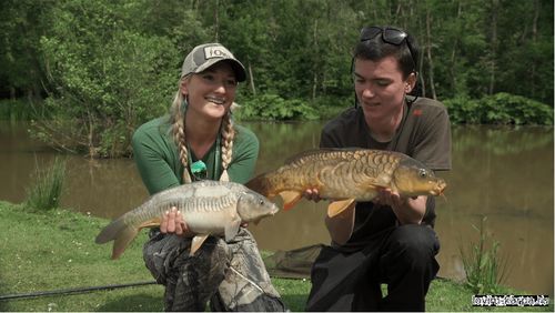 003 FLY FISHING FOR CARP ~ with Carl & Alex Fishing-min